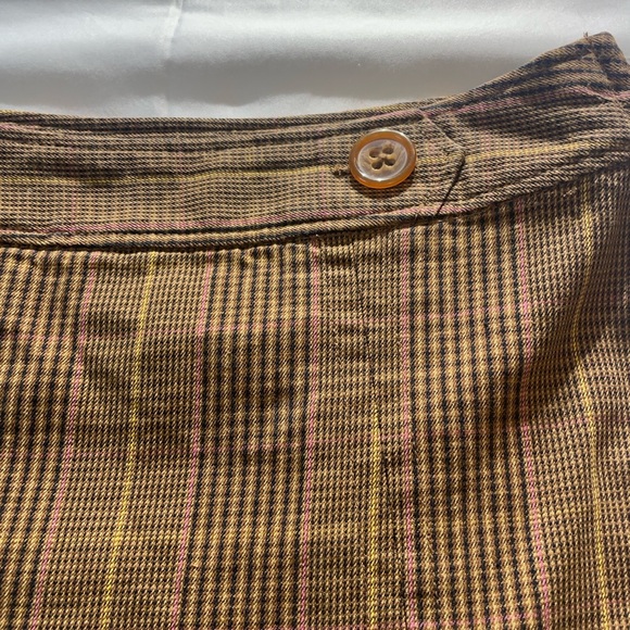 Vintage Plaid Pleated Mini Skirt | Size 6 - Picture 3 of 9